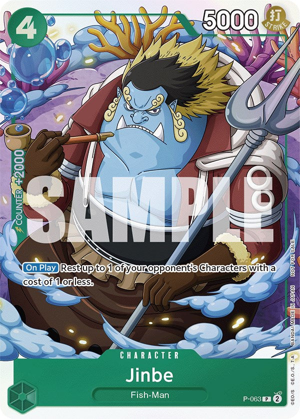 Image of Jinbe (Event Pack Vol. 4) [One Piece Promotion Cards]