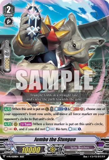 Image of Jumbo the Stungun (V-PR/0258EN) [V Promo Cards]