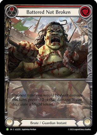Image of Battered Not Broken [LGS255] (Promo)  Rainbow Foil
