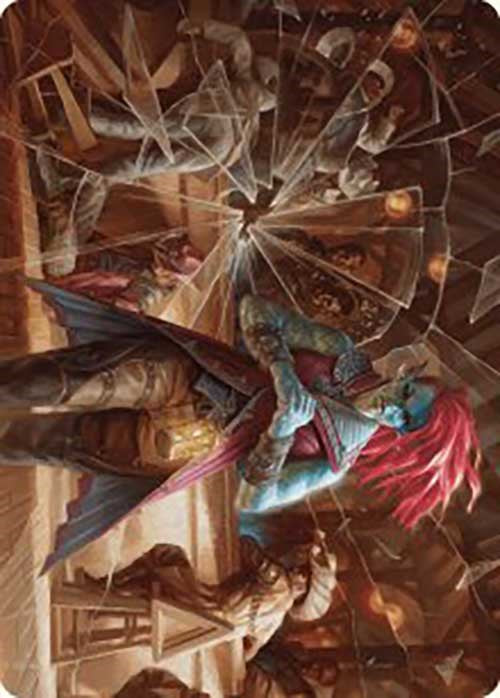 Image of Obeka, Splitter of Seconds Art Card [Outlaws of Thunder Junction Art Series]