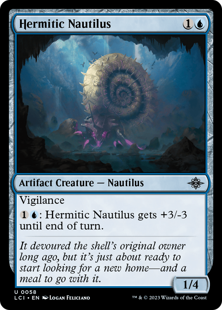 Image of Hermitic Nautilus [The Lost Caverns of Ixalan]