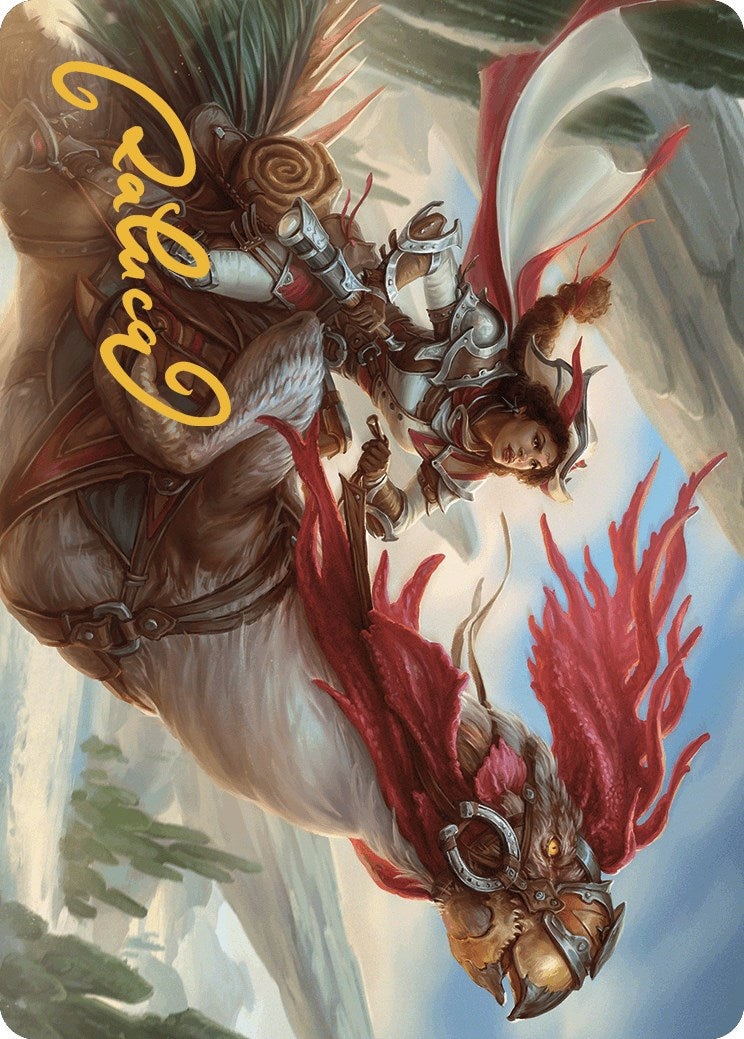 Image of Frontier Seeker Art Card (Gold-Stamped Signature) [Outlaws of Thunder Junction Art Series]