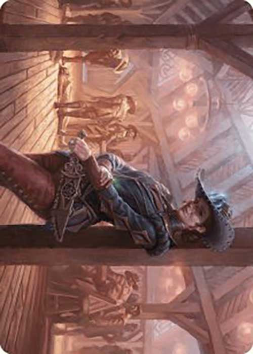 Image of Marchesa, Dealer of Death Art Card [Outlaws of Thunder Junction Art Series]