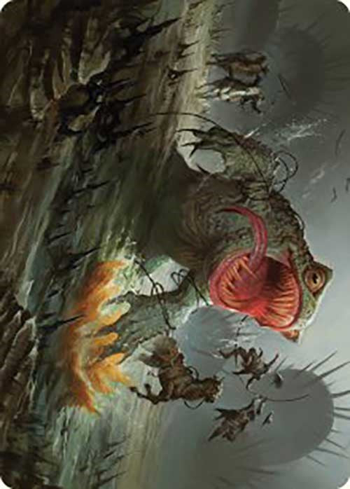 Image of The Gitrog, Ravenous Ride Art Card [Outlaws of Thunder Junction Art Series]
