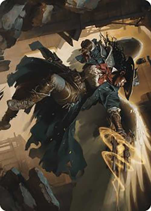 Image of Archangel of Tithes Art Card [Outlaws of Thunder Junction Art Series]