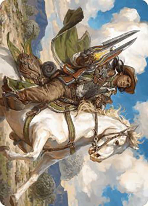 Image of Wylie Duke, Atiin Hero Art Card [Outlaws of Thunder Junction Art Series]