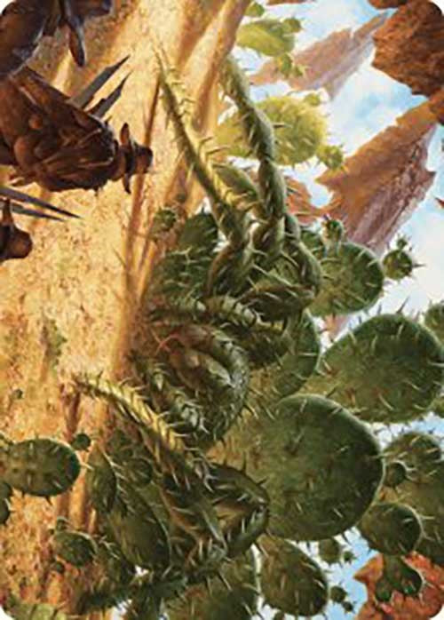 Image of Cactarantula Art Card [Outlaws of Thunder Junction Art Series]