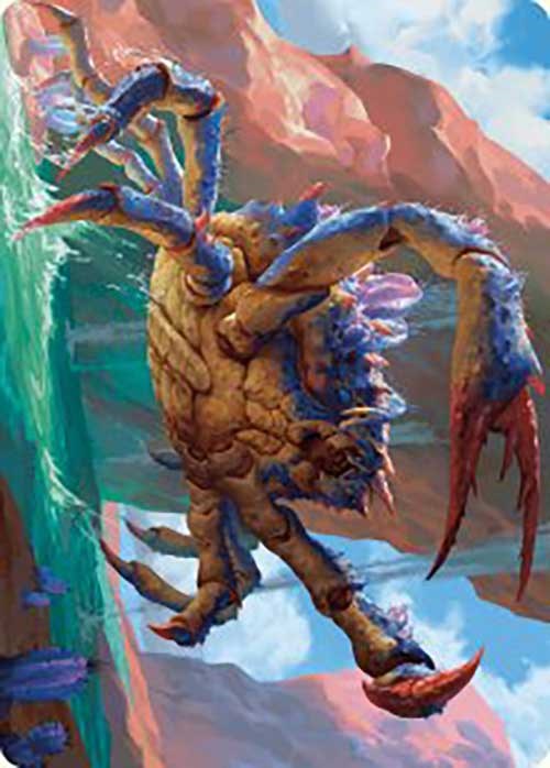 Image of Canyon Crab Art Card [Outlaws of Thunder Junction Art Series]