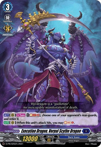 Image of Execution Dragon, Vorpal Scythe Dragon (D-PR/025EN) [D Promo Cards]