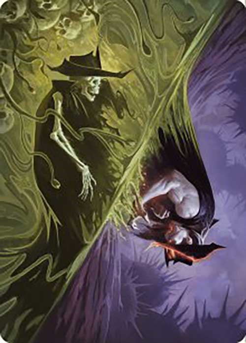 Image of Pillage the Bog Art Card [Outlaws of Thunder Junction Art Series]