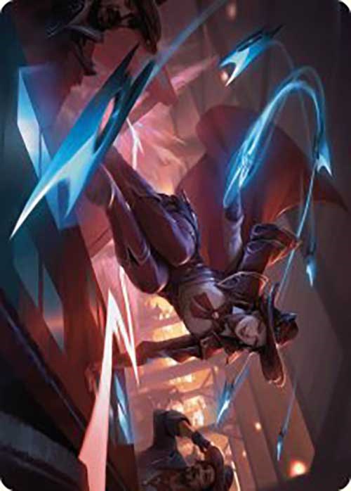 Image of Slick Sequence Art Card [Outlaws of Thunder Junction Art Series]