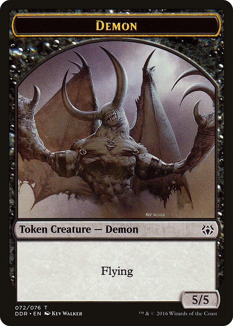 Image of Demon Token [Duel Decks: Nissa vs. Ob Nixilis]