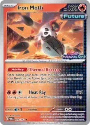 Image of Iron Moth (028/182) (Stamped) [Scarlet & Violet: Paradox Rift]