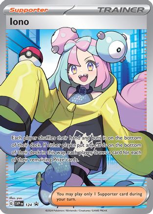 Image of Iono (124) [Scarlet & Violet: Black Star Promos]