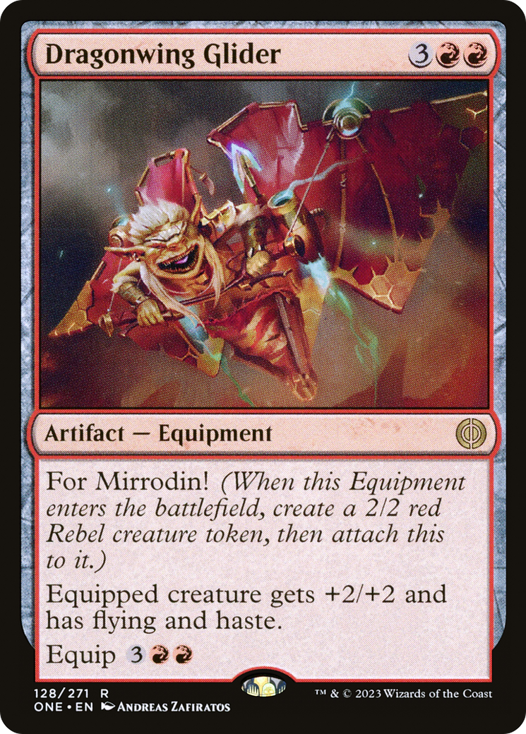 Image of Dragonwing Glider [Phyrexia: All Will Be One]