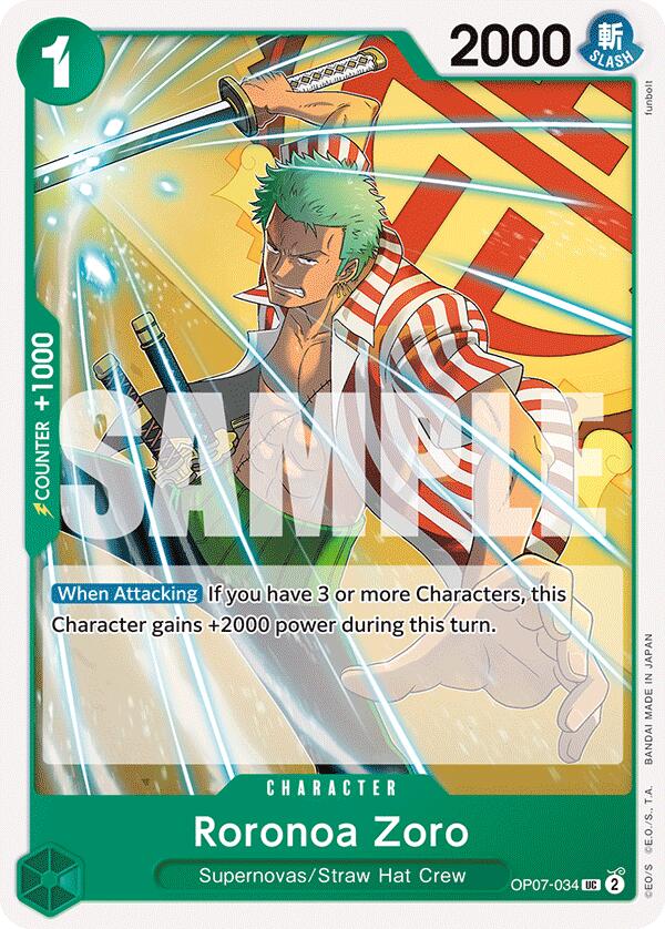 Image of Roronoa Zoro (034) [500 Years in the Future]
