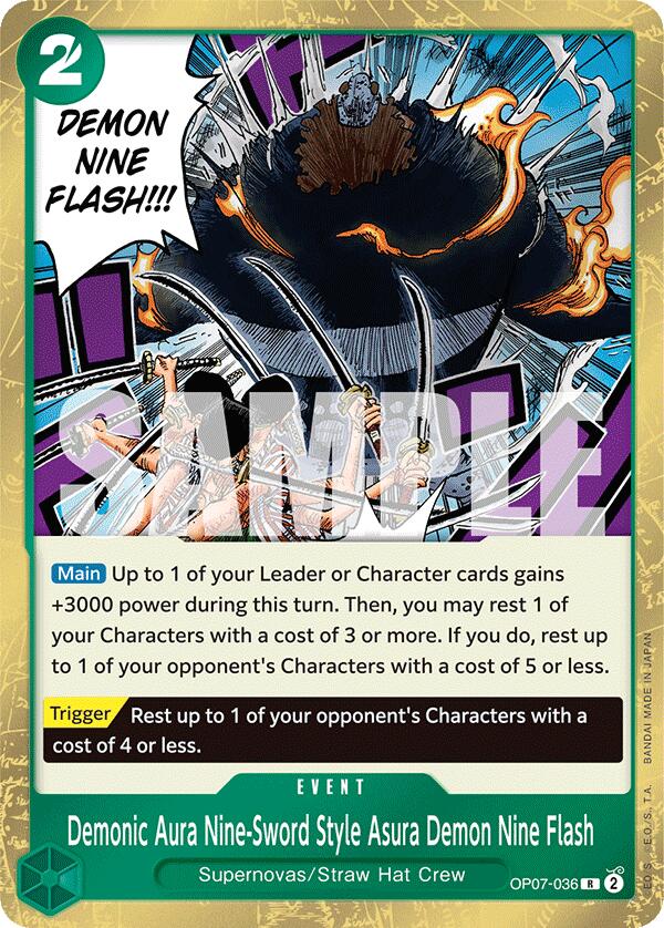 Image of Demonic Aura Nine-Sword Style Asura Demon Nine Flash [500 Years in the Future]