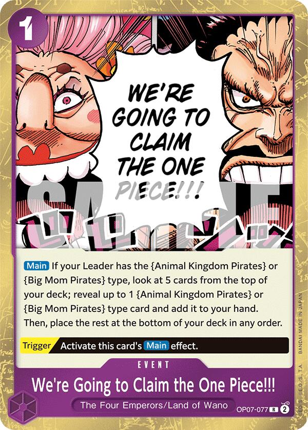 Image of We're Going to Claim the One Piece!!! [500 Years in the Future]
