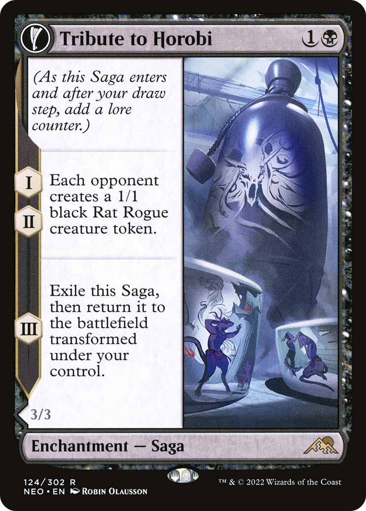Image of Tribute to Horobi // Echo of Death's Wail [Kamigawa: Neon Dynasty]