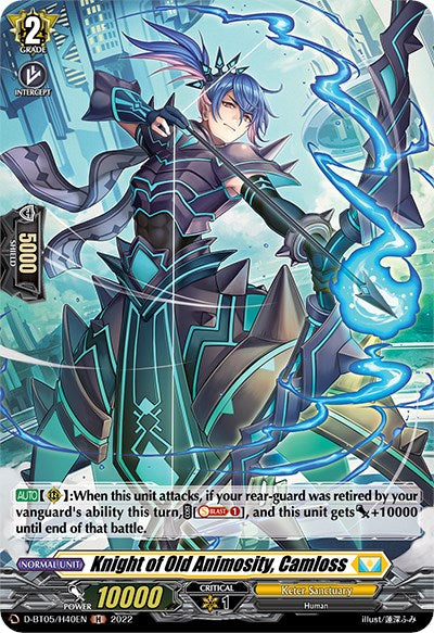 Image of Knight of Old Animosity, Camloss (D-BT05/H40EN) [Triumphant Return of the Brave Heroes]
