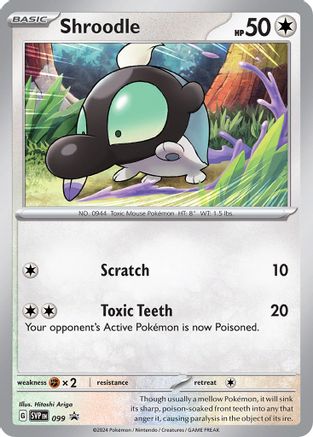 Image of Shroodle (099) [Scarlet & Violet: Black Star Promos]