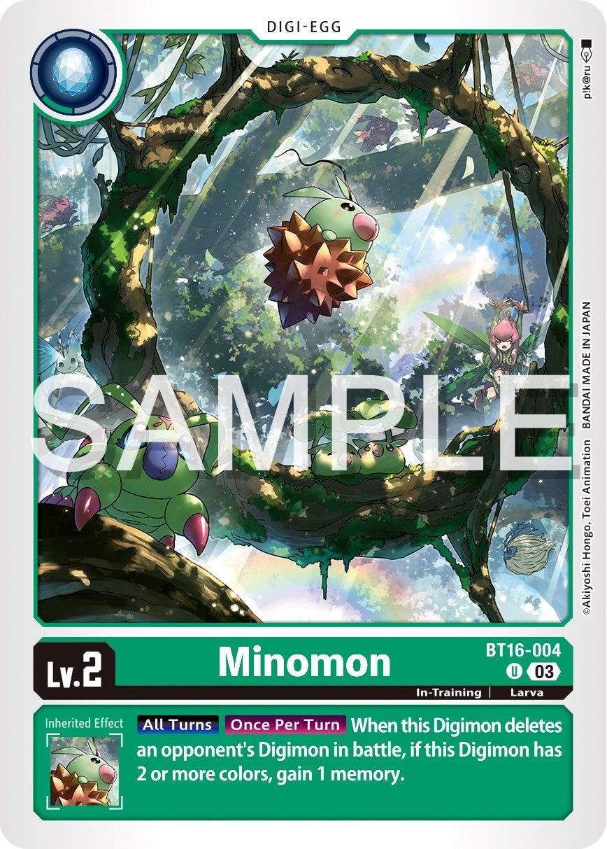 Image of Minomon [BT16-004] [Beginning Observer]