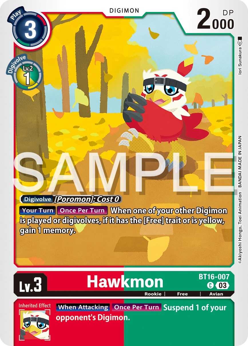 Image of Hawkmon [BT16-007] [Beginning Observer]
