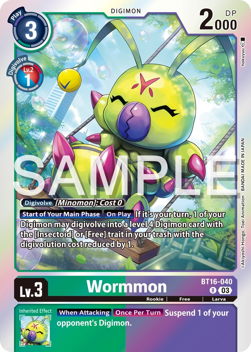 Image of Wormmon [BT16-040] [Beginning Observer]