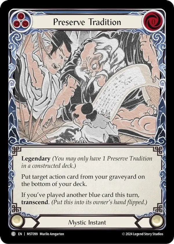 Image of Perserve Tradition [MST099] (Part the Mistveil)