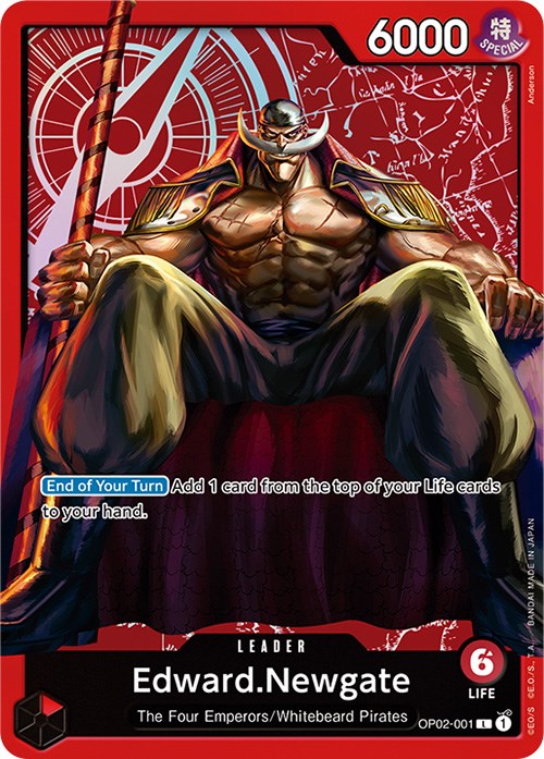 Image of Edward.Newgate (Special Goods Set -Former Four Emperors-) [One Piece Promotion Cards]