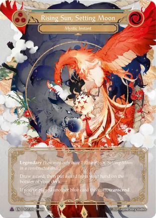 Image of Rising Sun, Setting Moon (Marvel) [MST100] (Part the Mistveil)  Cold Foil