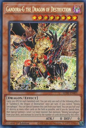 Image of Gandora-G the Dragon of Destruction [LEDE-EN001] Secret Rare