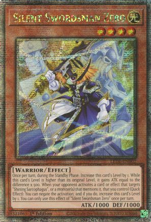 Image of Silent Swordsman Zero [LEDE-EN002] Quarter Century Secret Rare