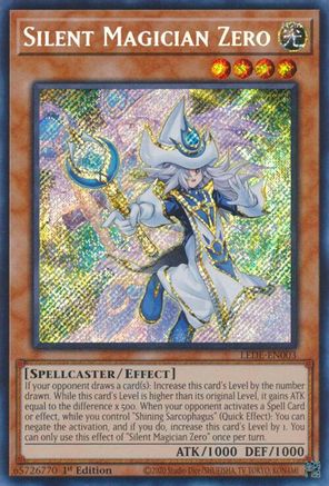 Image of Silent Magician Zero [LEDE-EN003] Secret Rare