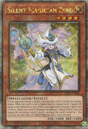 Image of Silent Magician Zero [LEDE-EN003] Quarter Century Secret Rare
