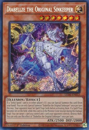 Image of Diabellze the Original Sinkeeper [LEDE-EN012] Secret Rare
