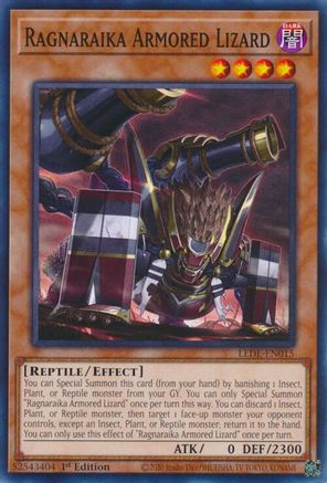 Image of Ragnaraika Armored Lizard [LEDE-EN015] Common