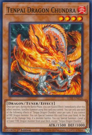Image of Tenpai Dragon Chundra [LEDE-EN018] Common