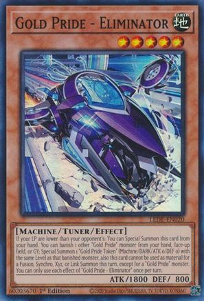 Image of Gold Pride - Eliminator [LEDE-EN020] Super Rare