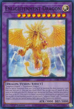 Image of Enlightenment Dragon [LEDE-EN038] Super Rare