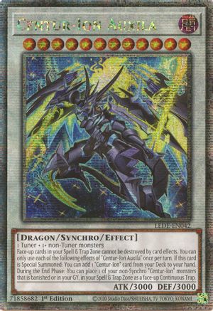 Image of Centur-Ion Auxila (Quarter Century Secret Rare) [LEDE-EN042] Quarter Century Secret Rare