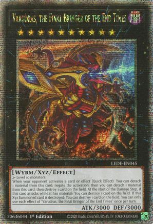 Image of Varudras, the Final Bringer of the End Times (Quarter Century Secret Rare) [LEDE-EN045] Quarter Century Secret Rare
