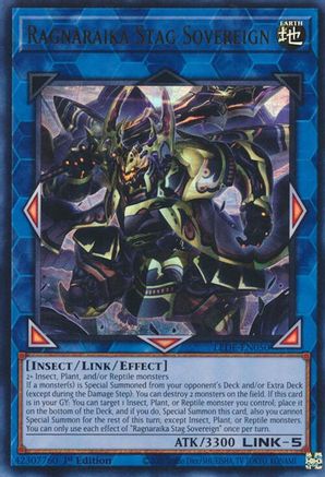 Image of Ragnaraika Stag Sovereign [LEDE-EN050] Ultra Rare