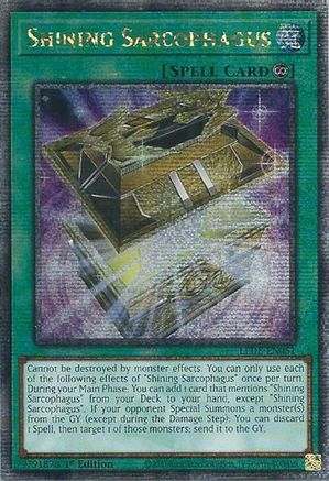 Image of Shining Sarcophagus (Quarter Century Secret Rare) [LEDE-EN051] Quarter Century Secret Rare