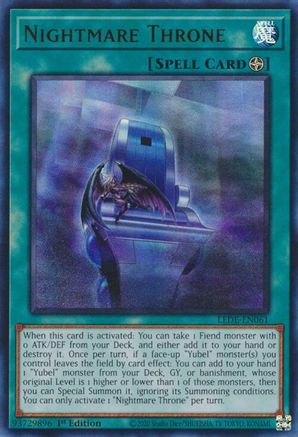 Image of Nightmare Throne [LEDE-EN061] Ultra Rare