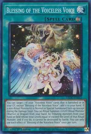 Image of Blessing of the Voiceless Voice [LEDE-EN062] Super Rare