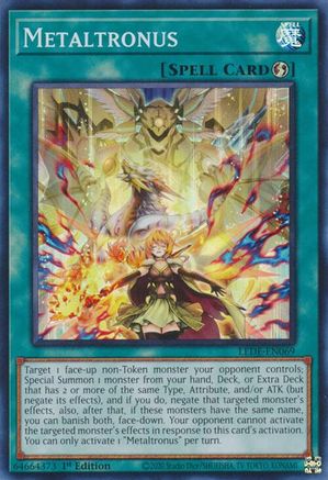Image of Metaltronus [LEDE-EN069] Super Rare