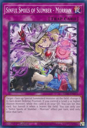 Image of Sinful Spoils of Slumber - Morrian [LEDE-EN075] Common