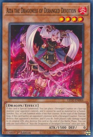 Image of Aiza the Dragoness of Deranged Devotion [LEDE-EN088] Common