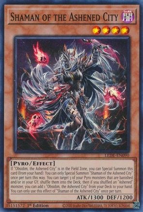 Image of Shaman of the Ashened City [LEDE-EN090] Super Rare